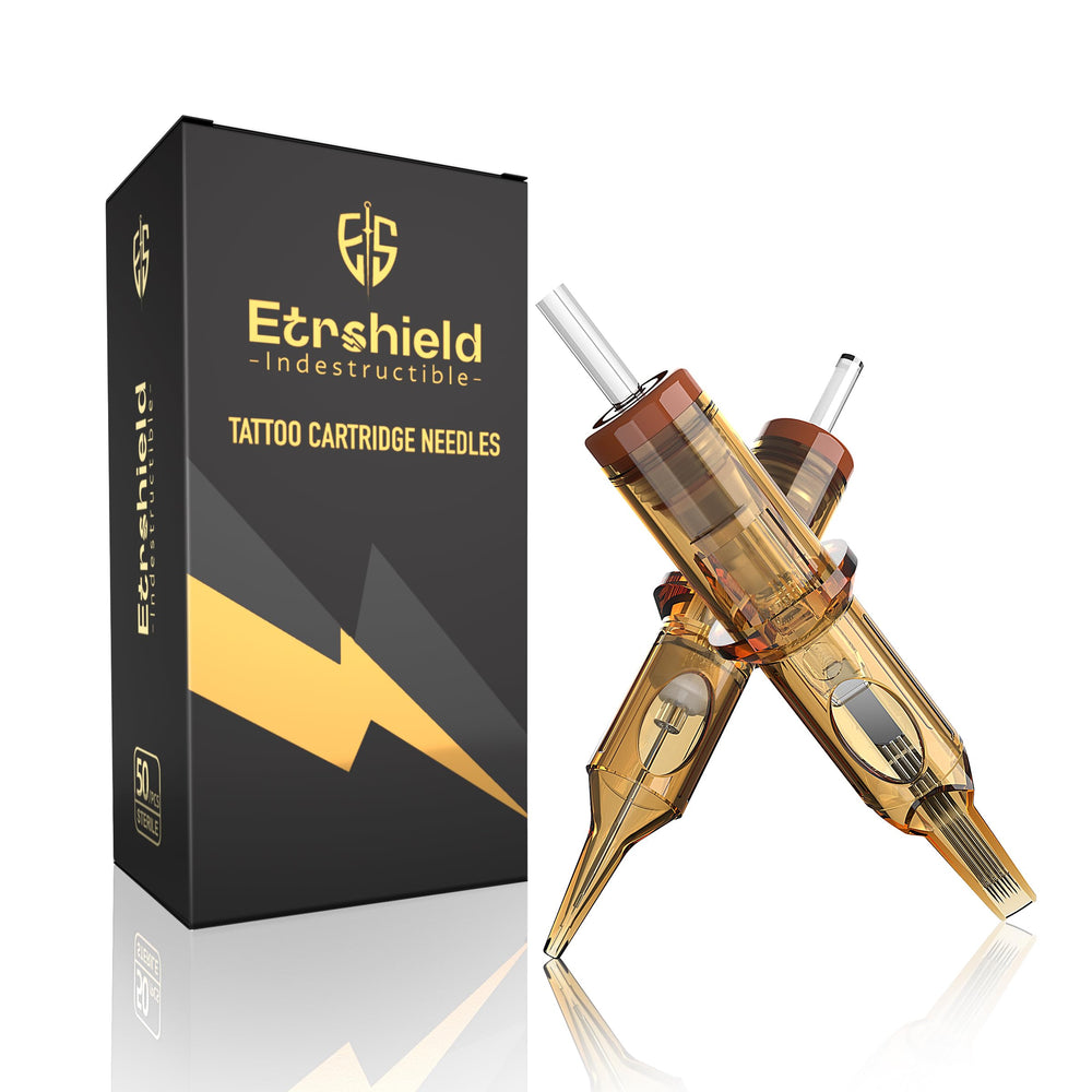 ES ETRSHIELD front packaging showing 50-piece cartridge kit benefits