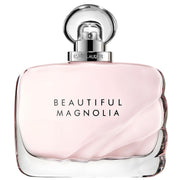 Estée Lauder bottle front view showing elegant magnolia fragrance and premium design