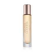 Estée Lauder Bronze Goddess Nuit front packaging showing travel bottle and branding benefits