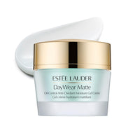Estée Lauder jar front view showing label, matte finish and refined packaging benefit