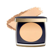 Estée Lauder compact front showing sleek case and elegant finish benefit: portable luxury