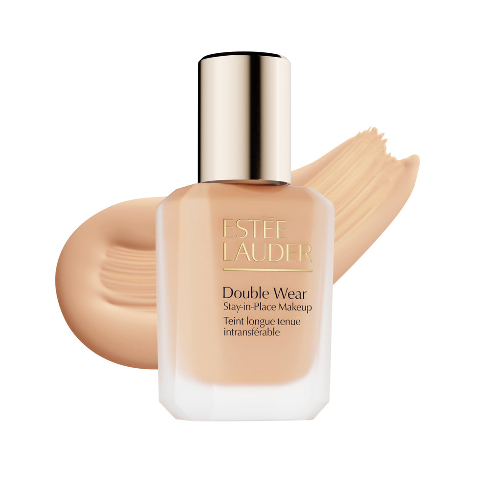 Estée Lauder front bottle showing packaging and long-wear benefit