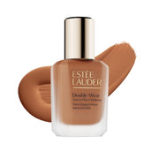 Estée Lauder front packaging showing bottle and cap, highlights longwear benefit