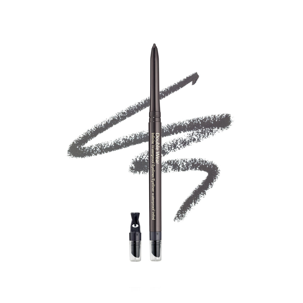 Estée Lauder product front packaging showing pencil and benefits