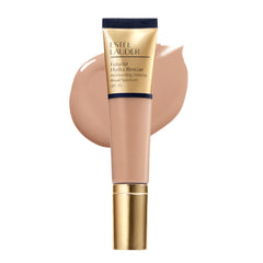 Estée Lauder front packaging showing bottle and branding, promotes elegant protection
