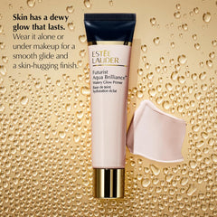 Estée Lauder ingredient label focusing on IonCharged Water Complex benefits