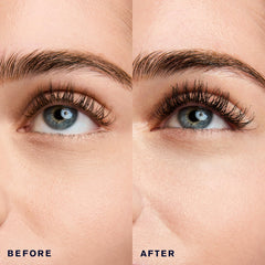 Estée Lauder close-up of BrushComber Extreme wand delivering precise separation