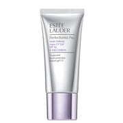 Estée Lauder front packaging showing product and SPF 50 protection benefit
