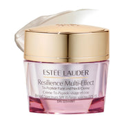 Estée Lauder front jar showing product packaging and elegant design benefit: premium presentation