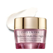 Estée Lauder jar front view showing elegant packaging and brand prestige benefit