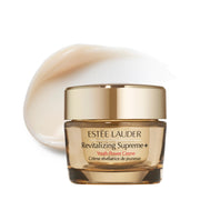 Estée Lauder jar front view showing elegant packaging and premium appeal