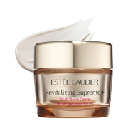 Estée Lauder jar front view showing product packaging and SPF benefit