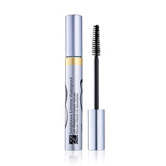 Estée Lauder mascara tube front view showing bold packaging and waterproof claim