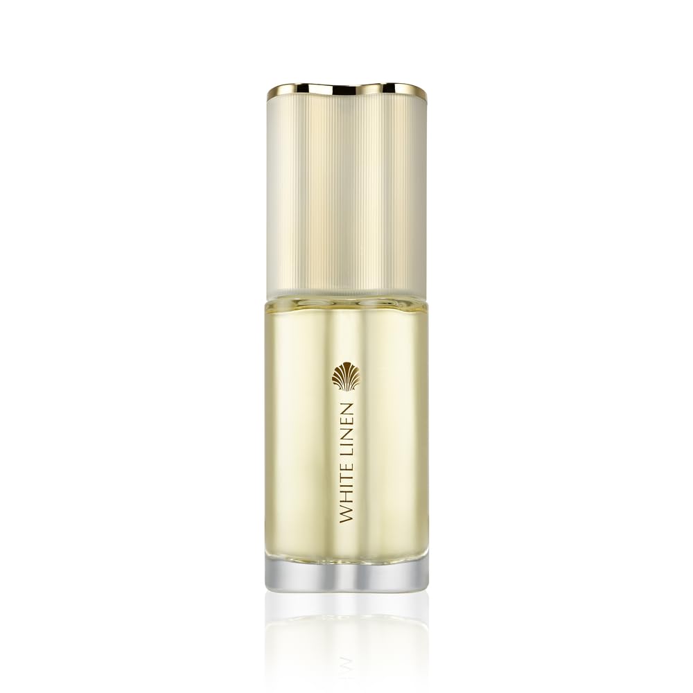 Estée Lauder White Linen front packaging showing bottle and box, conveys elegant gifting