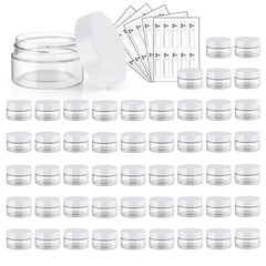 Eternal Moment front pack of 50 clear 1oz jars showing value and contents