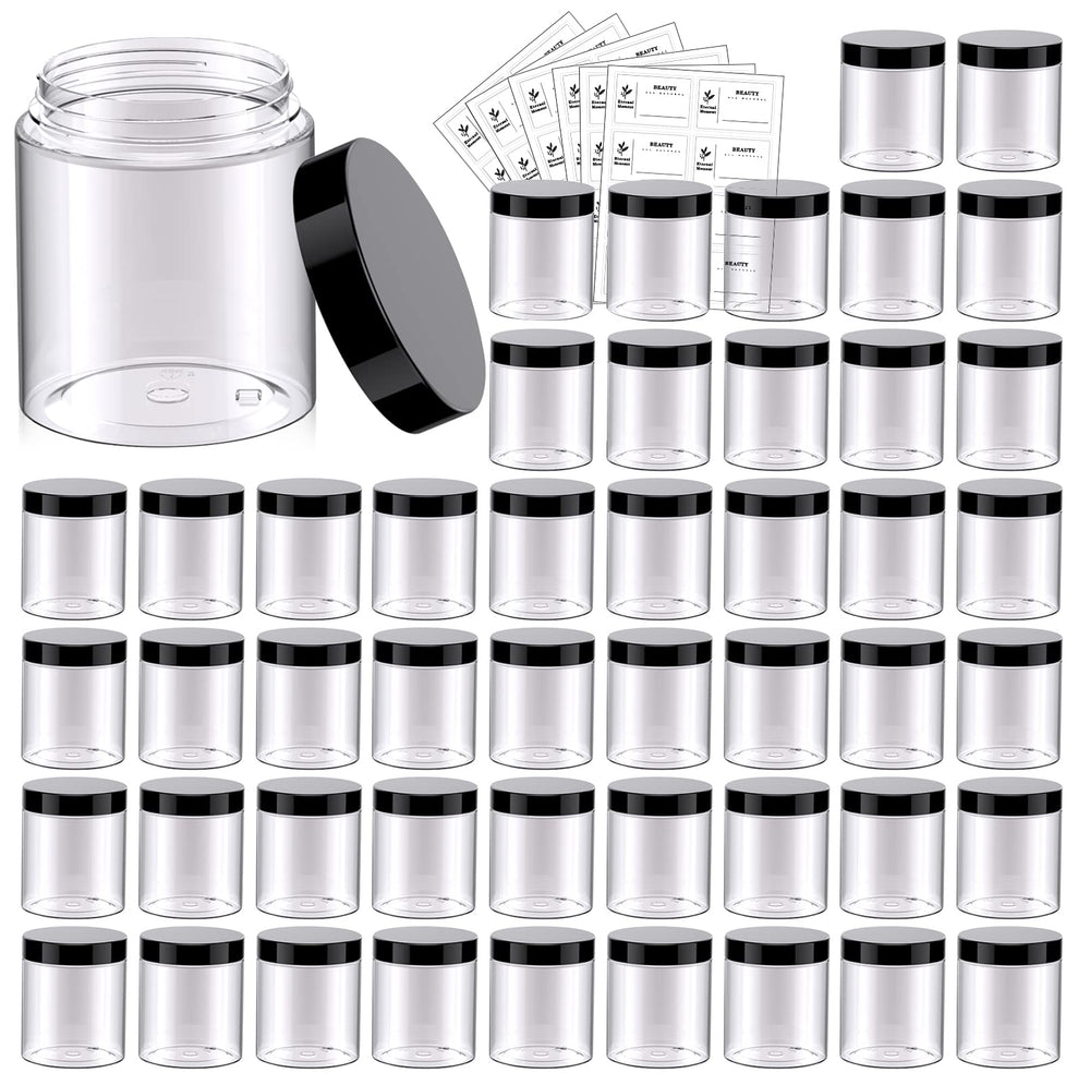 Eternal Moment front view of 48-pack jars showing quantity and lids, ideal for bulk storage