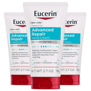 Eucerin front packaging showing tube and brand for visible hydration