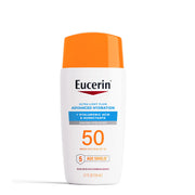 Eucerin front packaging showing SPF 50 and product name benefits