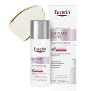 Eucerin front packaging showing product benefit for reducing dark spots
