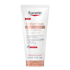 Eucerin front tube showing product and packaging with clear benefit