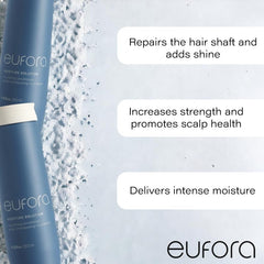 Eufora cream texture close-up highlighting rich moisturizing consistency