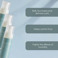 Eufora foam texture closeup highlighting lightweight spreadability benefit
