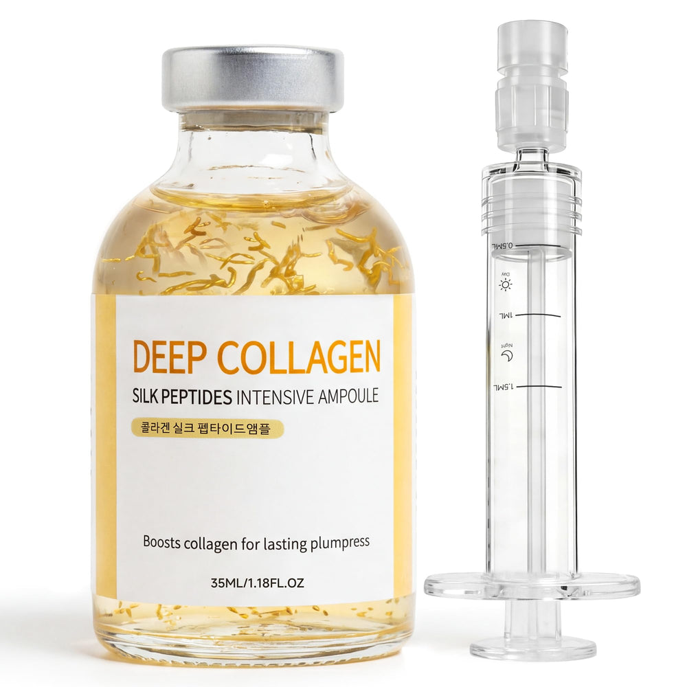 Eustofeyce front packaging ampoule showing sleek bottle and benefit of firming