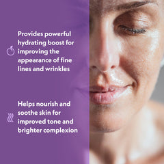 Eve Hansen serum texture close-up demonstrating lightweight absorption