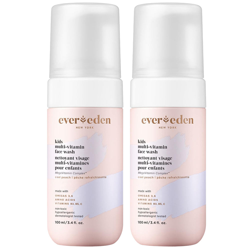 Evereden front packaging showing product and calming peach scent benefit