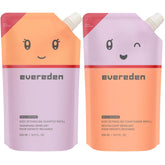 Evereden refill pouches front view showing brand and eco benefit