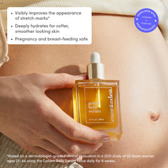 Evereden golden belly serum pipette dispensing oil for precise application and control
