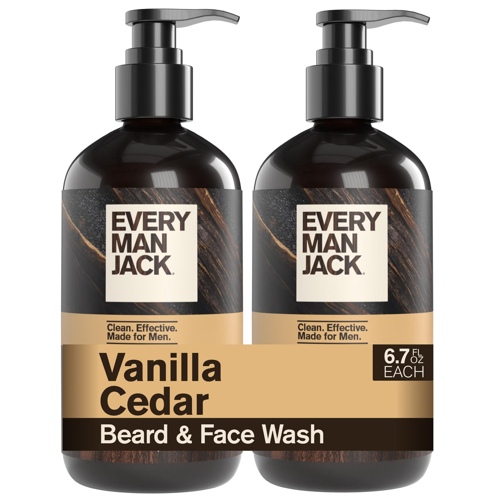 Every Man Jack front packaging showing clean bottle and label benefit easy recognition