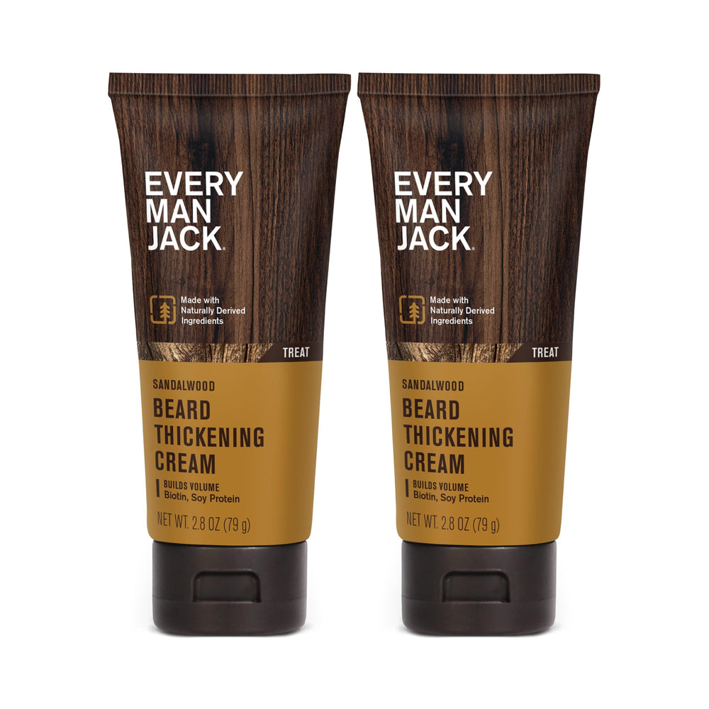 Every Man Jack front packaging two-pack shows value and grooming convenience