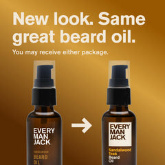 Every Man Jack oil texture on palm demonstrating quick absorption and non-greasy finish