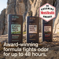 Every Man Jack stick close-up texture highlighting smooth glide and comfort