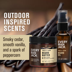 Every Man Jack butter tin top view showing compact travel-ready design and protection