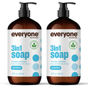 everyone 3-in-1 front packaging showing unscented label and benefits