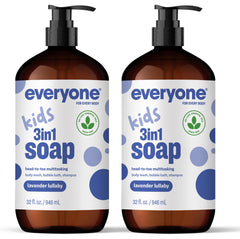 everyone for every body front packaging showing two 32 oz bottles and product benefits