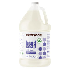 everyone for every body gallon front view showing packaging and eco benefits