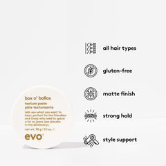 EVO Box O' Bollox being applied to hands demonstrating easy spread and control