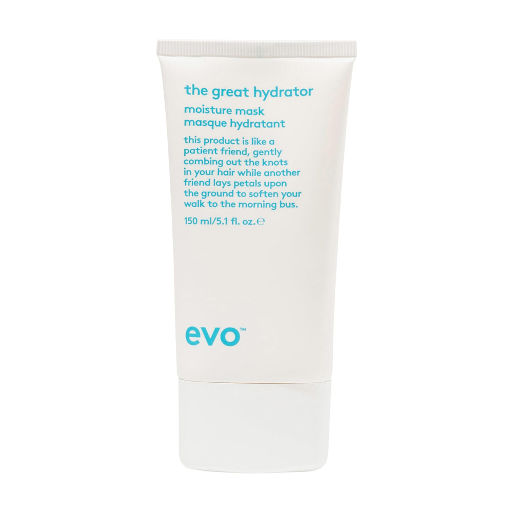 EVO front packaging view showing jar and label, highlights hydration benefit
