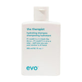 EVO bottle front view showing product name and hydrating benefit