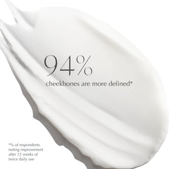 EXUVIANCE close-up cream texture demonstrating smooth absorbent finish and moisture
