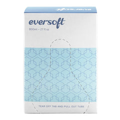 EZPULL Eversoft bag-in-box installed in wall dispenser demonstrating quick refill convenience