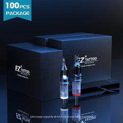 EZTAT2 cartridge in artist hand demonstrating ergonomic control and comfort