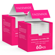 FACEMADE front packaging showing 120 count and XXL size benefit