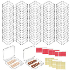 Faelhacon clear front view showing 80 transparent boxes for quick selection