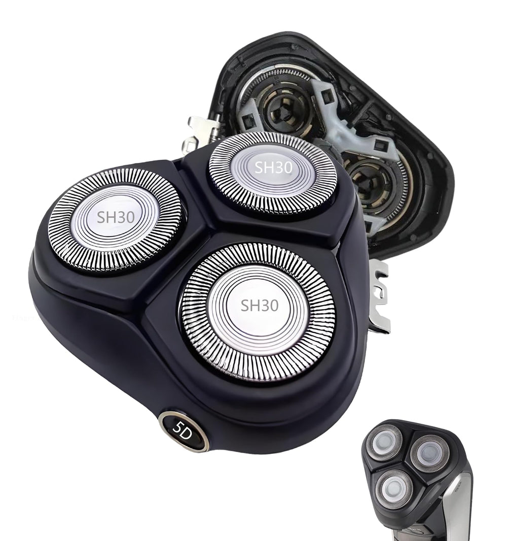 FAIRBEE S3000 front packaging showing compatible Philips Norelco models and benefits