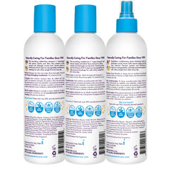 Fairy Tales label close-up highlighting key ingredients and gentle formula