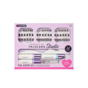 FALSCARA studio kit front packaging showing complete lash set and tools for variety